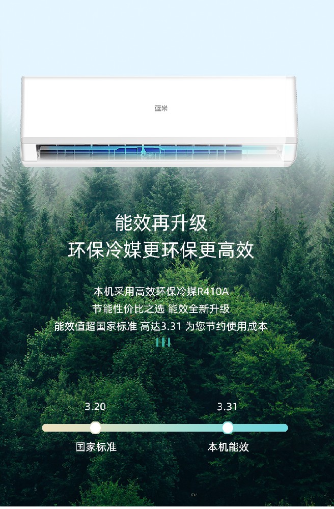 大1.5匹冷暖蓝精灵系列KFRd-35GW/TD-JK3(5)
